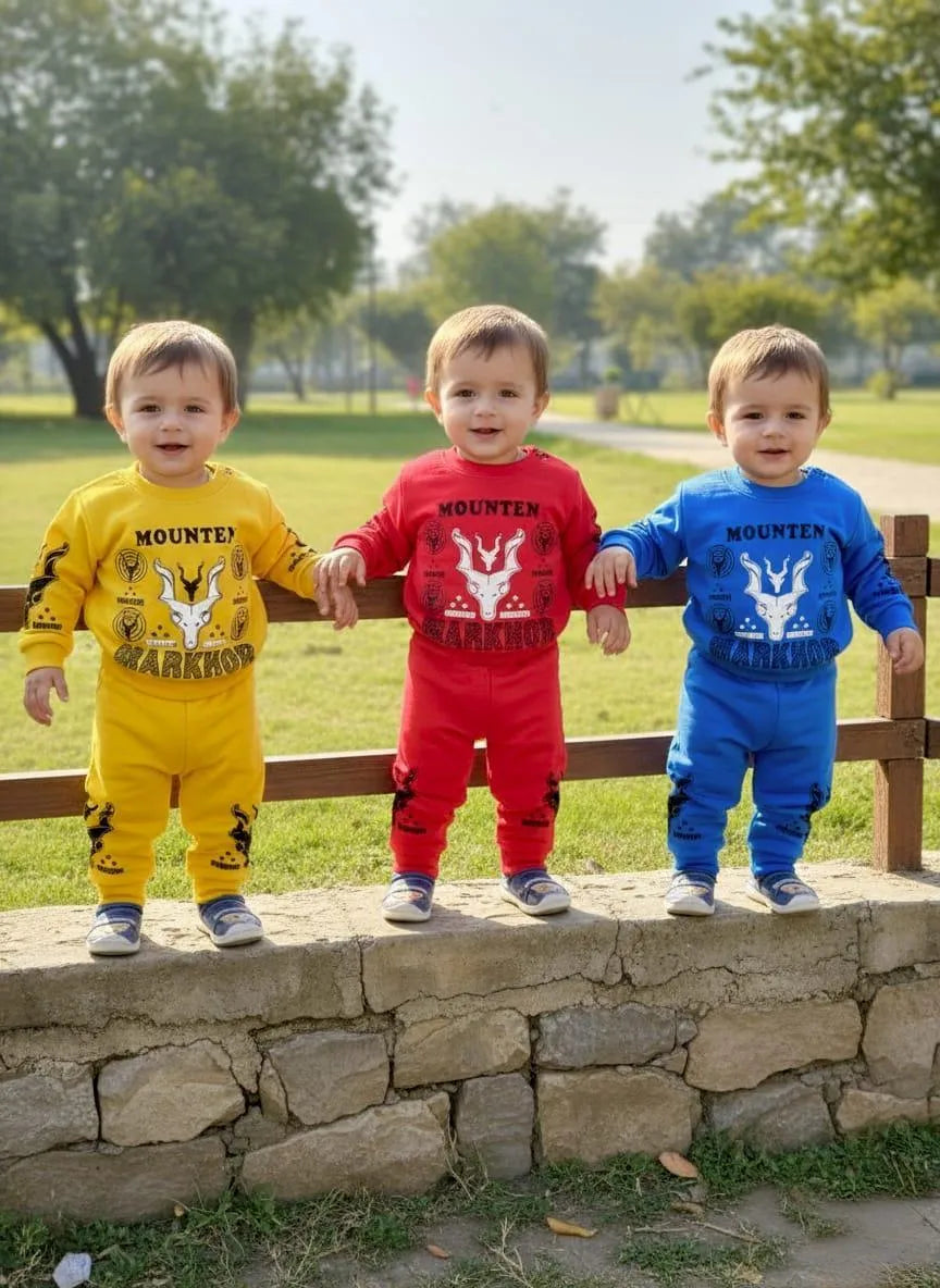 Winter 2-Piece Fleece Tracksuit Set for Boys