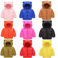Children Bear Ears Puffer Coat 9 Colors Winter Warm