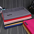 Women Solid Color Imitation Cashmere Scarf Autumn Winter Large Tassel Shawl