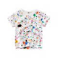 Kids Cotton Splash Print T-Shirt 90cm