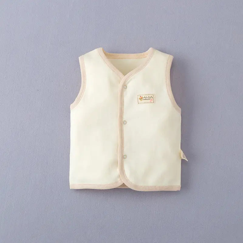 Baby Cotton Vest All Seasons Boys Girls Warm Waistcoat