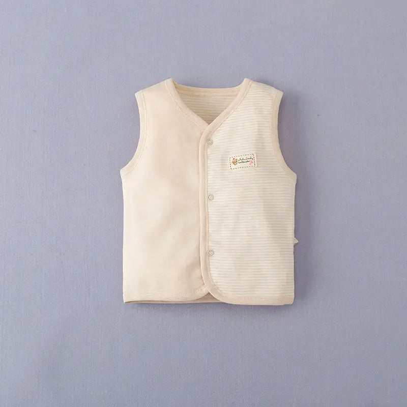 Baby Cotton Vest All Seasons Boys Girls Warm Waistcoat