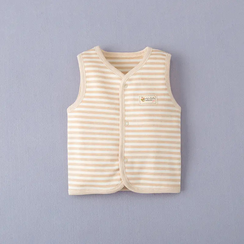 Baby Cotton Vest All Seasons Boys Girls Warm Waistcoat