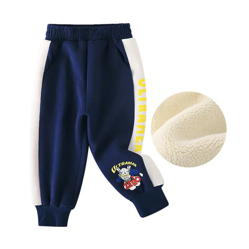 Ultraman Fleece Sweatpants for Kids 3-10 Years