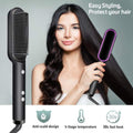 Hair Dryer Brush with Anti-Scald & 30s Heat