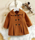 Mustard Fleece Jacket for Girls 7-12 Years