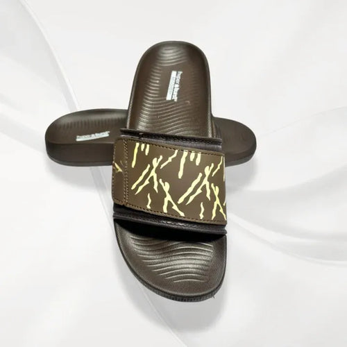 Black Glitter Slide Slippers for Hot Weather Comfort