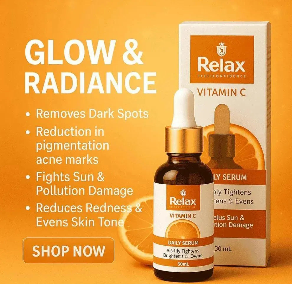 Relax Vitamin C Daily Serum 30ml Anti-Aging & Dark Spot Reduction