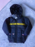 Star Boy Hooded Bomber Jacket for Boys 3-10 Years