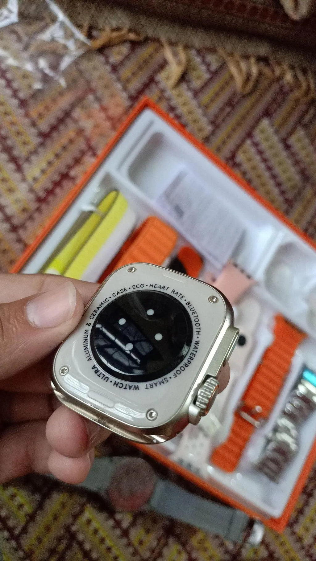 Ultra Smart Watch 7 Straps Multicolor IP68 Waterproof