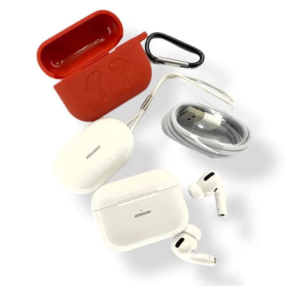 Premium Wireless ANC Earbuds White 5.3 Bluetooth JR-T03S Pro
