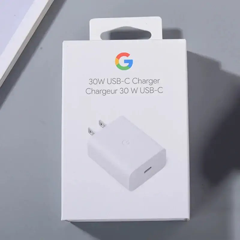 Google 30W USB-C Fast Charger (Original) – PD 3.0 Fast Charging Adapter