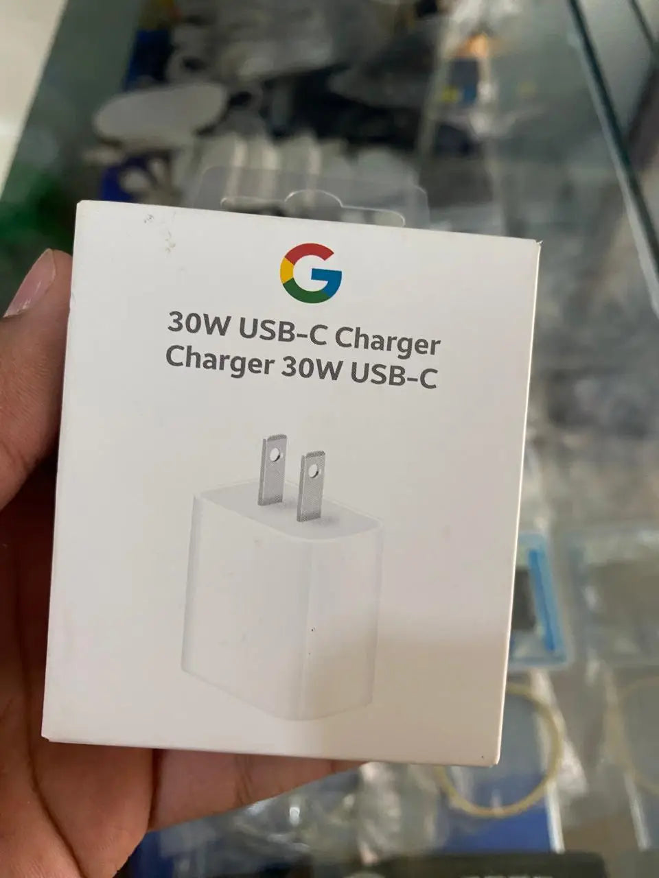 Google 30W USB-C Fast Charger (Original) – PD 3.0 Fast Charging Adapter