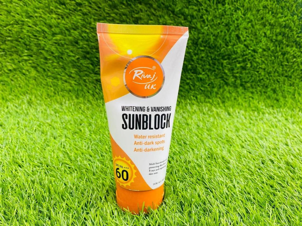 Rivaj UK Sunblock SPF 60 Water Resistant
