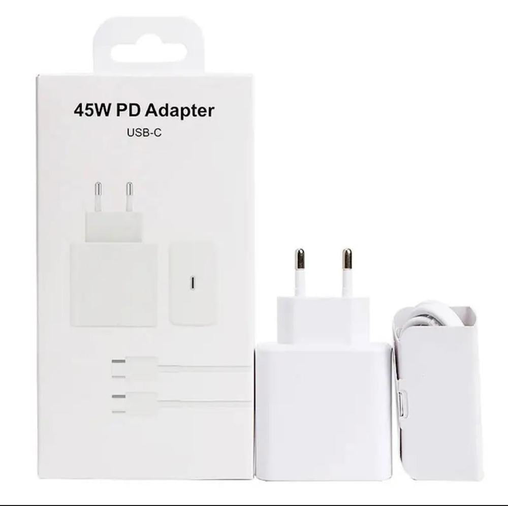 45W PD Charger for Android Phones & Earbuds