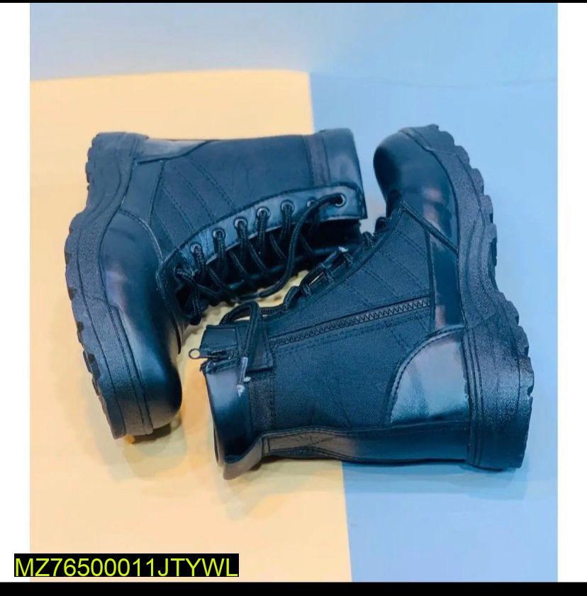 Black Combat Boots for Men - Stylish & Durable