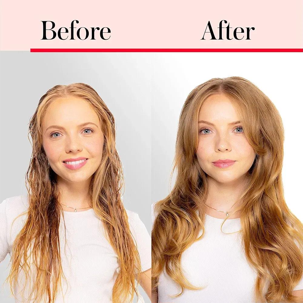 Stylish Pink Hair Dryer Brush for Smooth Hair