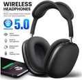 Wireless Sport Headphones Black 5.0 with Noise Cancellation