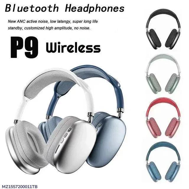 Wireless Sport Headphones Black 5.0 with Noise Cancellation