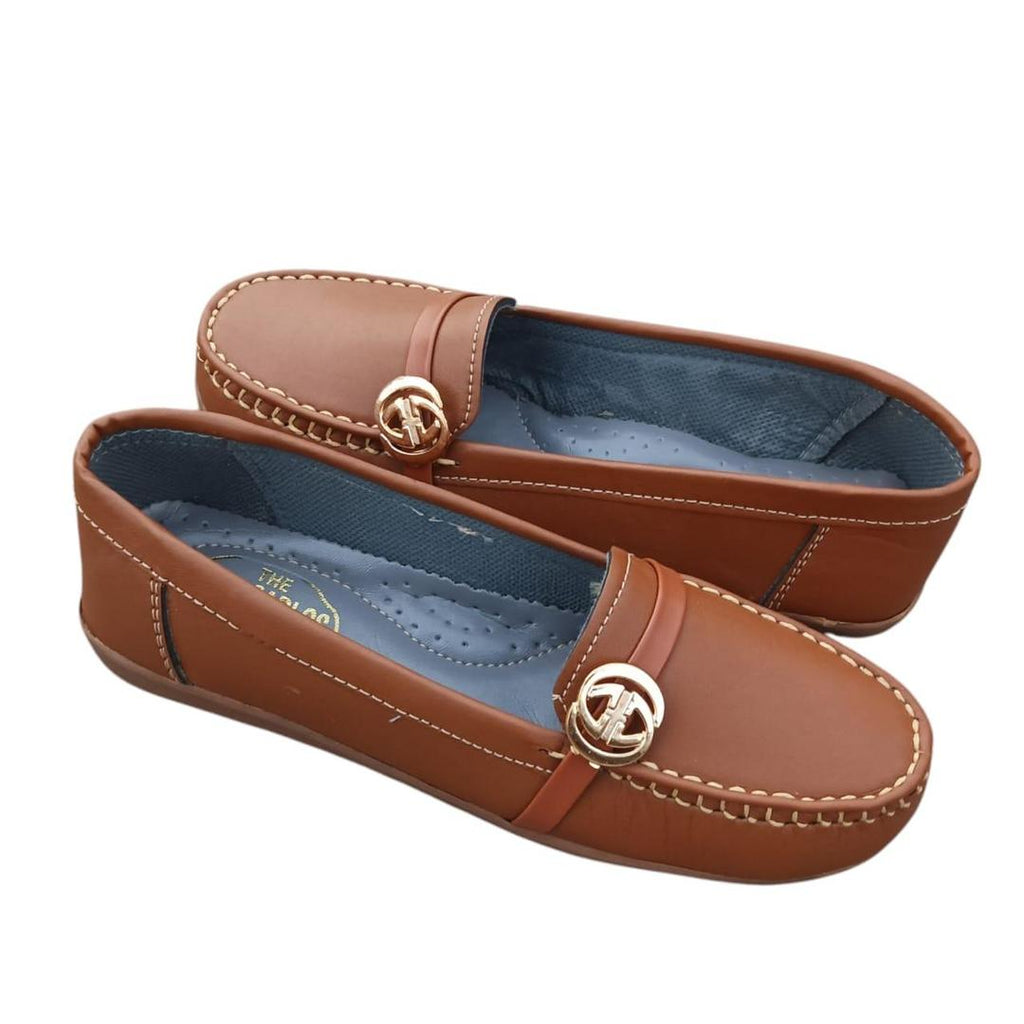 Women's Casual PVC Pumps Brown Size 6-11
