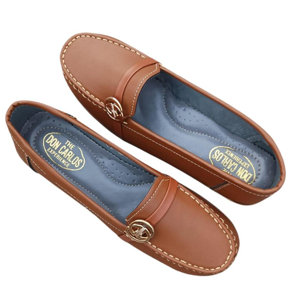 Women's Casual PVC Pumps Brown Size 6-11