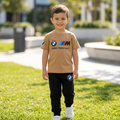 Boy's BMW Motocross Track Suit Brown 1-10Yrs